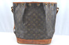 Authentic Louis Vuitton Monogram Noe Shoulder Drawstring Bag Old Model LV K5097