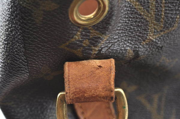 Authentic Louis Vuitton Monogram Noe Shoulder Drawstring Bag Old Model LV K5097