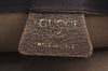 Authentic GUCCI GG Plus Clutch Hand Bag Purse PVC Leather Brown K5104