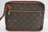 Authentic Louis Vuitton Monogram Pochette Sport Clutch Hand Bag Old Model K5105