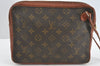 Authentic Louis Vuitton Monogram Pochette Sport Clutch Hand Bag Old Model K5105