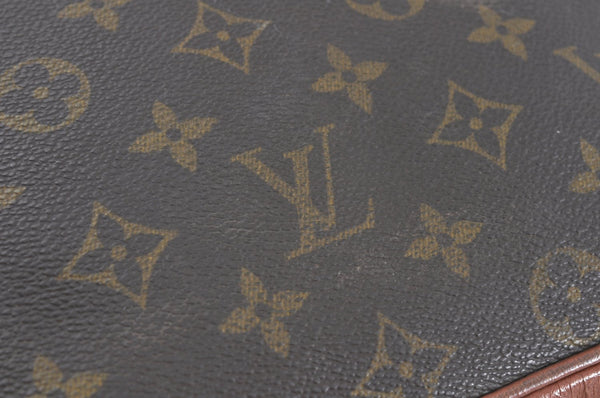Authentic Louis Vuitton Monogram Pochette Sport Clutch Hand Bag Old Model K5105