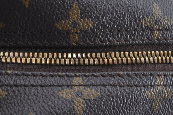 Authentic Louis Vuitton Monogram Deauville Hand Bag M47270 LV K5112