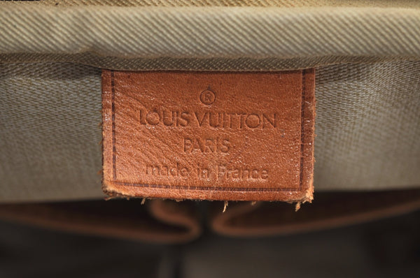 Authentic Louis Vuitton Monogram Deauville Hand Bag M47270 LV K5112