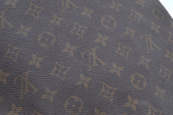 Authentic Louis Vuitton Monogram Petit Noe M42226 Shoulder Drawstring Bag K5113