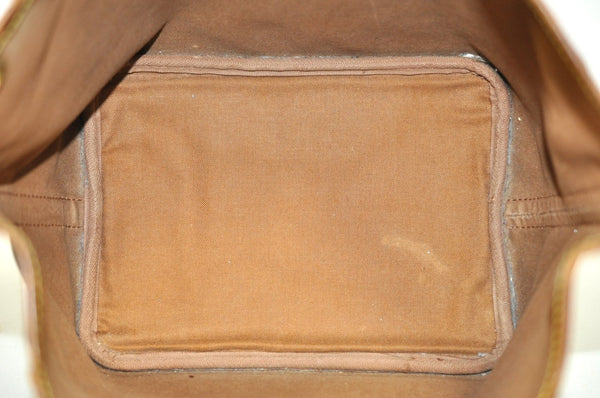 Authentic Louis Vuitton Monogram Petit Noe M42226 Shoulder Drawstring Bag K5113