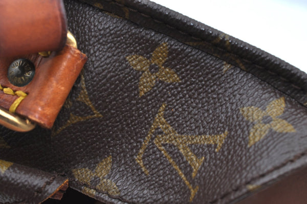 Authentic Louis Vuitton Monogram Cartouchiere MM Shoulder Bag Old Model LV K5114