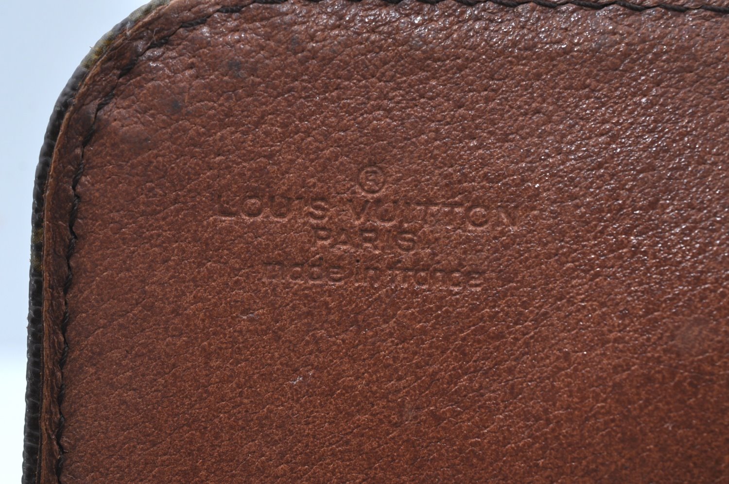 Authentic Louis Vuitton Monogram Cartouchiere MM Shoulder Bag Old Model LV K5114