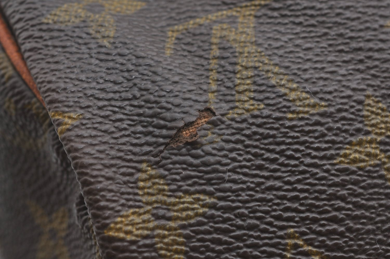 Authentic Louis Vuitton Monogram Speedy 30 Hand Boston Bag  Old Model LV K5115