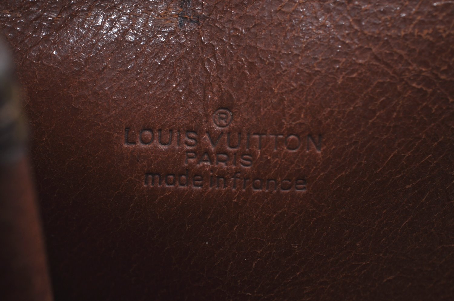 Authentic Louis Vuitton Monogram Poche Documents Document Case Old Model K5118