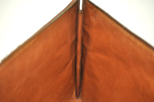 Authentic Louis Vuitton Monogram Poche Documents Document Case Old Model K5118