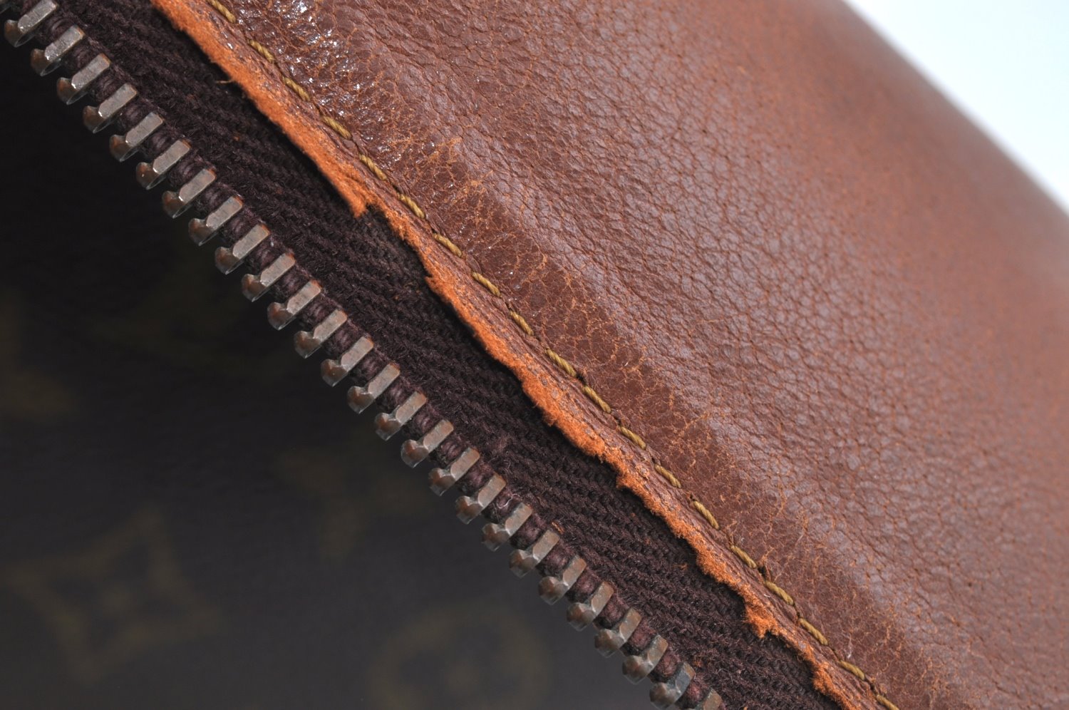 Authentic Louis Vuitton Monogram Poche Documents Document Case Old Model K5118