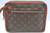 Auth Louis Vuitton Monogram Pochette Sport Clutch Hand Bag Old Model Junk K5120