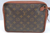 Auth Louis Vuitton Monogram Pochette Sport Clutch Hand Bag Old Model Junk K5120