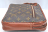 Auth Louis Vuitton Monogram Pochette Sport Clutch Hand Bag Old Model Junk K5120