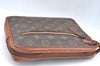 Auth Louis Vuitton Monogram Pochette Sport Clutch Hand Bag Old Model Junk K5120