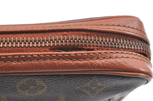 Auth Louis Vuitton Monogram Pochette Sport Clutch Hand Bag Old Model Junk K5120