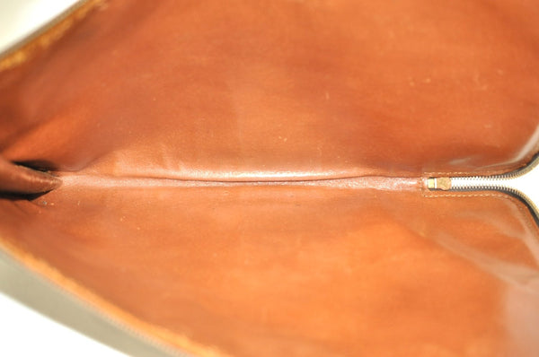 Authentic Louis Vuitton Monogram Poche Documents Document Case M53400 LV K5127