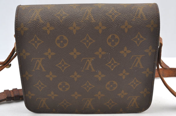 Auth Louis Vuitton Monogram Cartouchiere MM Shoulder Bag Old Model LV Junk K5128
