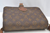 Auth Louis Vuitton Monogram Cartouchiere MM Shoulder Bag Old Model LV Junk K5128