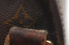 Auth Louis Vuitton Monogram Cartouchiere MM Shoulder Bag Old Model LV Junk K5128