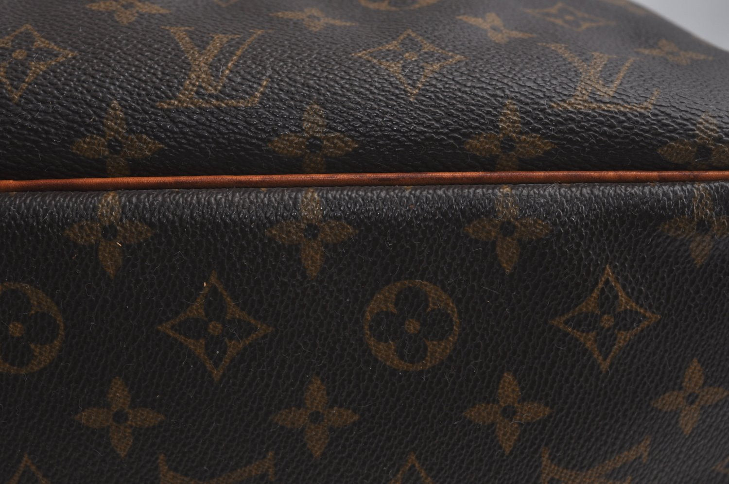 Authentic Louis Vuitton Monogram Deauville Hand Bag M47270 LV K5130