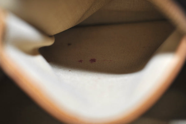 Authentic Louis Vuitton Monogram Deauville Hand Bag M47270 LV K5130