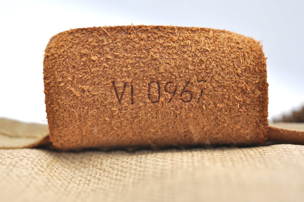 Authentic Louis Vuitton Monogram Deauville Hand Bag M47270 LV K5130