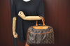 Authentic Louis Vuitton Monogram Deauville Hand Bag M47270 LV K5130