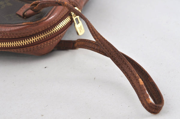 Authentic Louis Vuitton Monogram Pochette Sport Clutch Hand Bag Old Model K5131