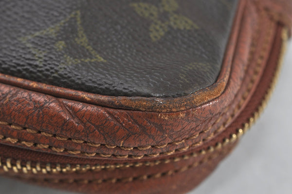 Authentic Louis Vuitton Monogram Pochette Sport Clutch Hand Bag Old Model K5131