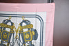 Authentic HERMES Carre 90 Scarf "BRIDES de GALA" Silk Pink Gray White K5132