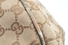 Authentic GUCCI Sherry Line Shoulder Bag GG Canvas Leather 181092 Beige K5135