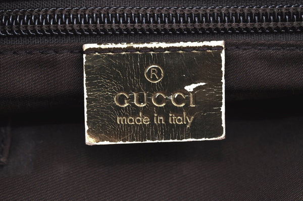 Authentic GUCCI Sherry Line Shoulder Bag GG Canvas Leather 181092 Beige K5135