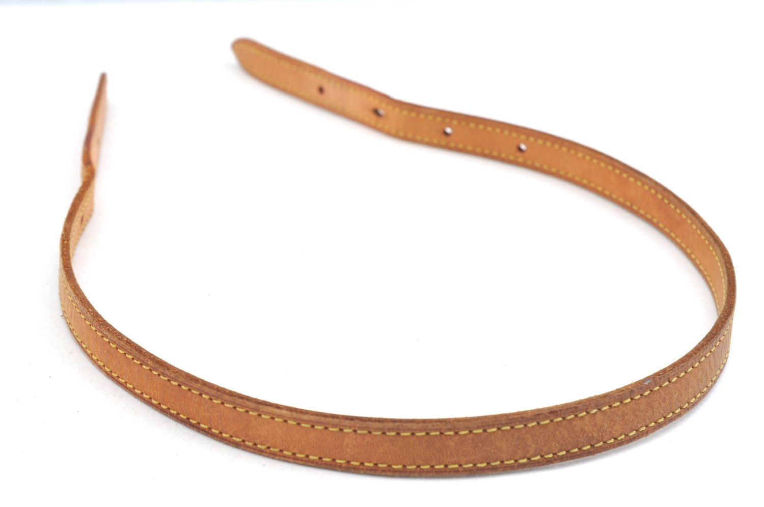 Auth Louis Vuitton Leather Shoulder Strap For Bucket PM 27.6