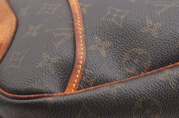 Authentic Louis Vuitton Monogram Deauville Hand Bag M47270 LV K5143