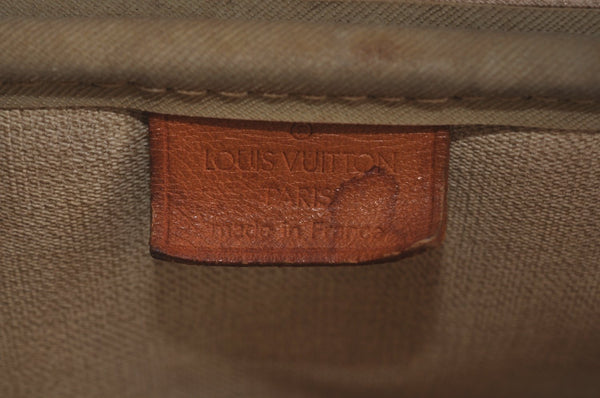 Authentic Louis Vuitton Monogram Deauville Hand Bag M47270 LV K5143