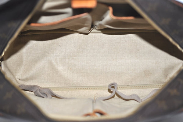 Authentic Louis Vuitton Monogram Deauville Hand Bag M47270 LV K5143