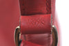 Authentic Louis Vuitton Epi Petit Noe Shoulder Drawstring Bag M44107 Red K5145