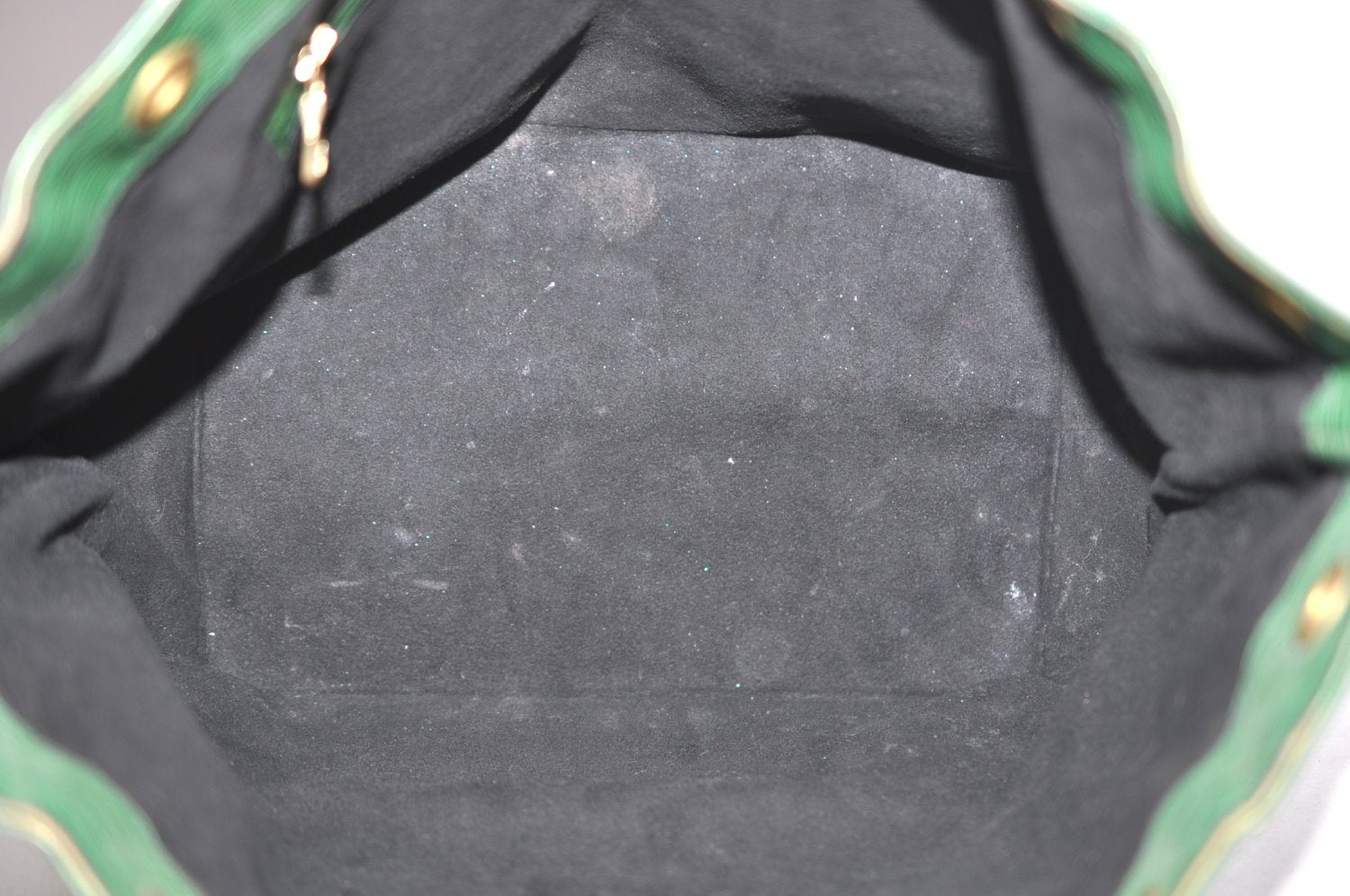 Auth Louis Vuitton Epi Petit Noe Bi-color Green x Red Drawstring Bag Junk K5146