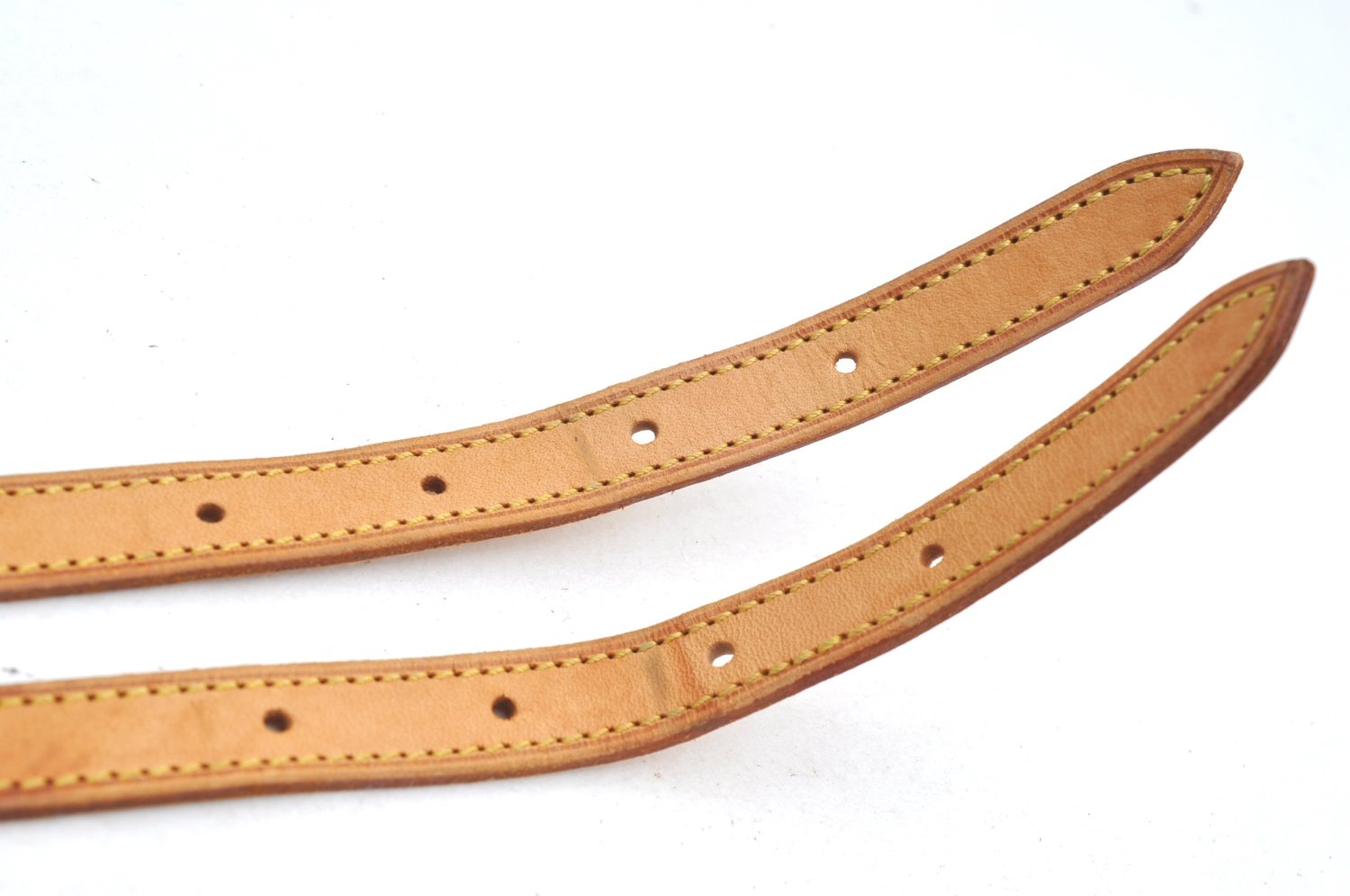 Auth Louis Vuitton Leather Shoulder Strap For Bucket GM 31.9