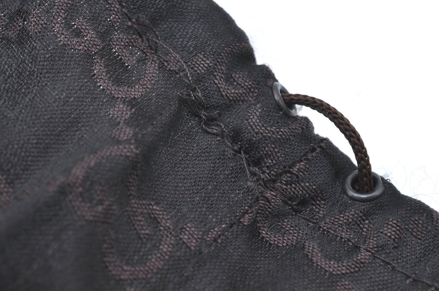 Authentic GUCCI Shoulder Tote Bag Purse GG Canvas Leather 153361 Brown K5165