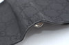Authentic GUCCI Notebook Cover GG Nylon Leather Black K5173