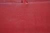 Authentic Louis Vuitton Vernis Zippy Wallet Long Purse Red M91981 LV K5175