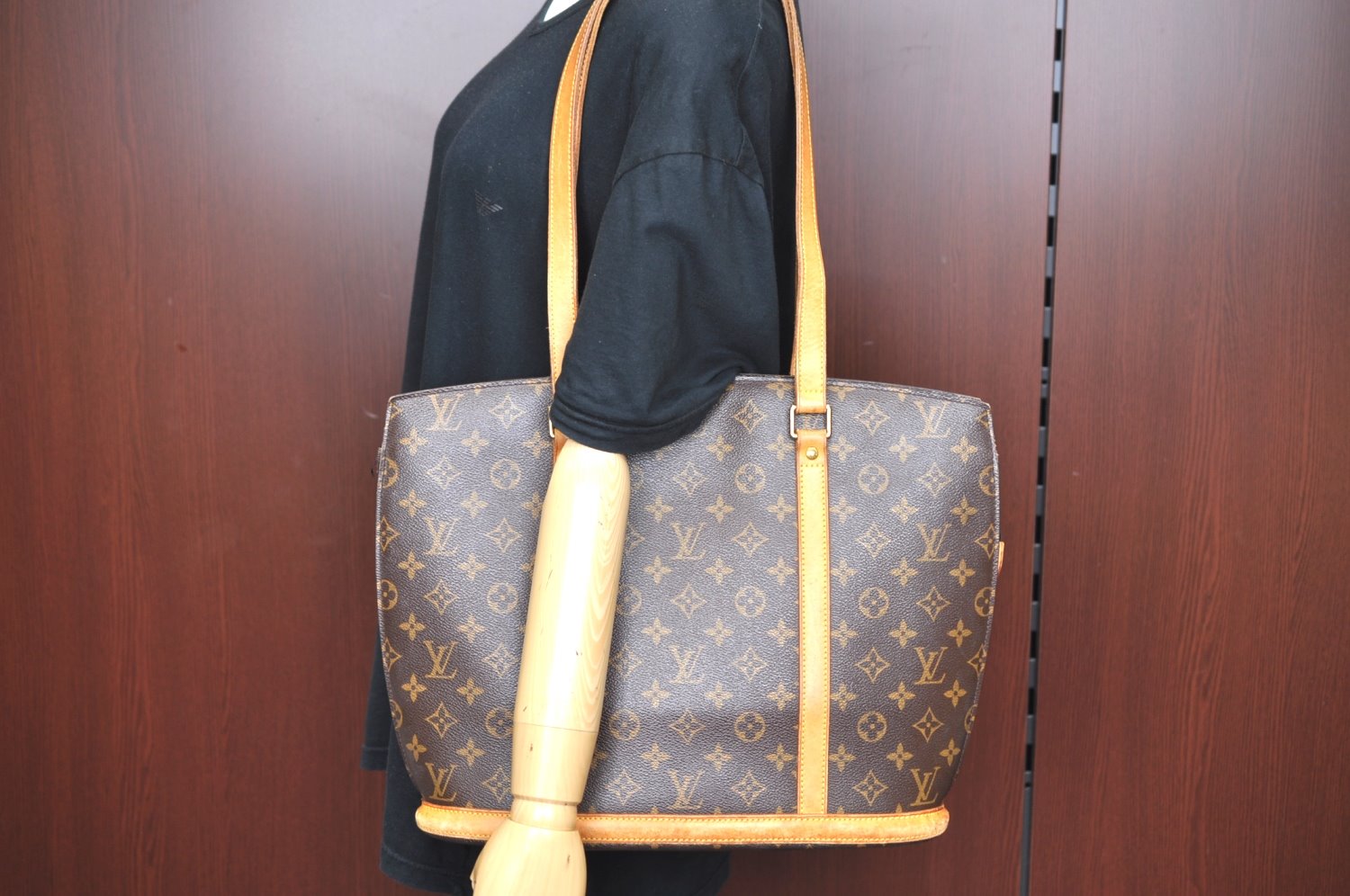 Authentic Louis Vuitton Monogram Babylone Shoulder Tote Bag M51102 LV K5184