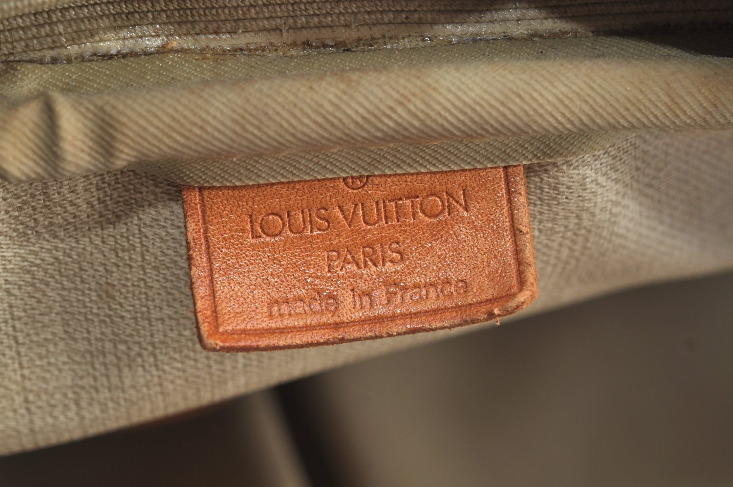 Authentic Louis Vuitton Monogram Deauville Hand Bag M47270 LV K5185