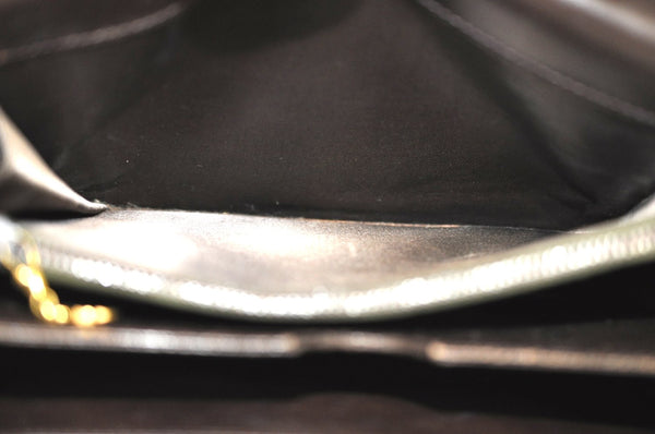 Authentic GUCCI Hand Bag Purse Leather Brown K5188