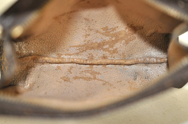 Auth Louis Vuitton Monogram Poche Toilette 15 M47546 Cosmetics Pouch Junk K5190