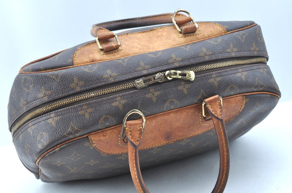 Authentic Louis Vuitton Monogram Deauville Hand Bag M47270 LV K5192