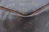 Authentic Louis Vuitton Monogram Deauville Hand Bag M47270 LV K5192